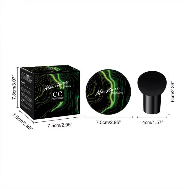 Mushroom Head Air Cushion CC Cream Natural Moisturizing Foundation Concealer Whitening Oil-Control Makeup Cosmetics BB Cream